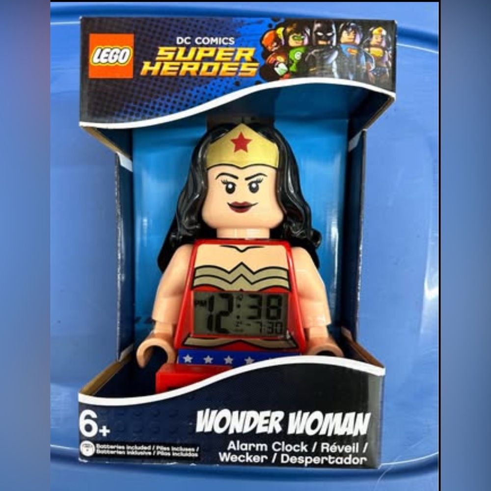 LEGO Super Heroes Wonder Woman Alarm Clock